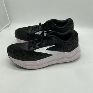 Brooks Black and White Athletic Shoes